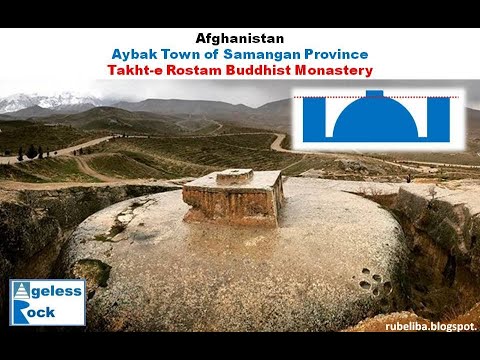 Top-Down Rock-Cut Bedrock Stupa of Takht-e Rustam