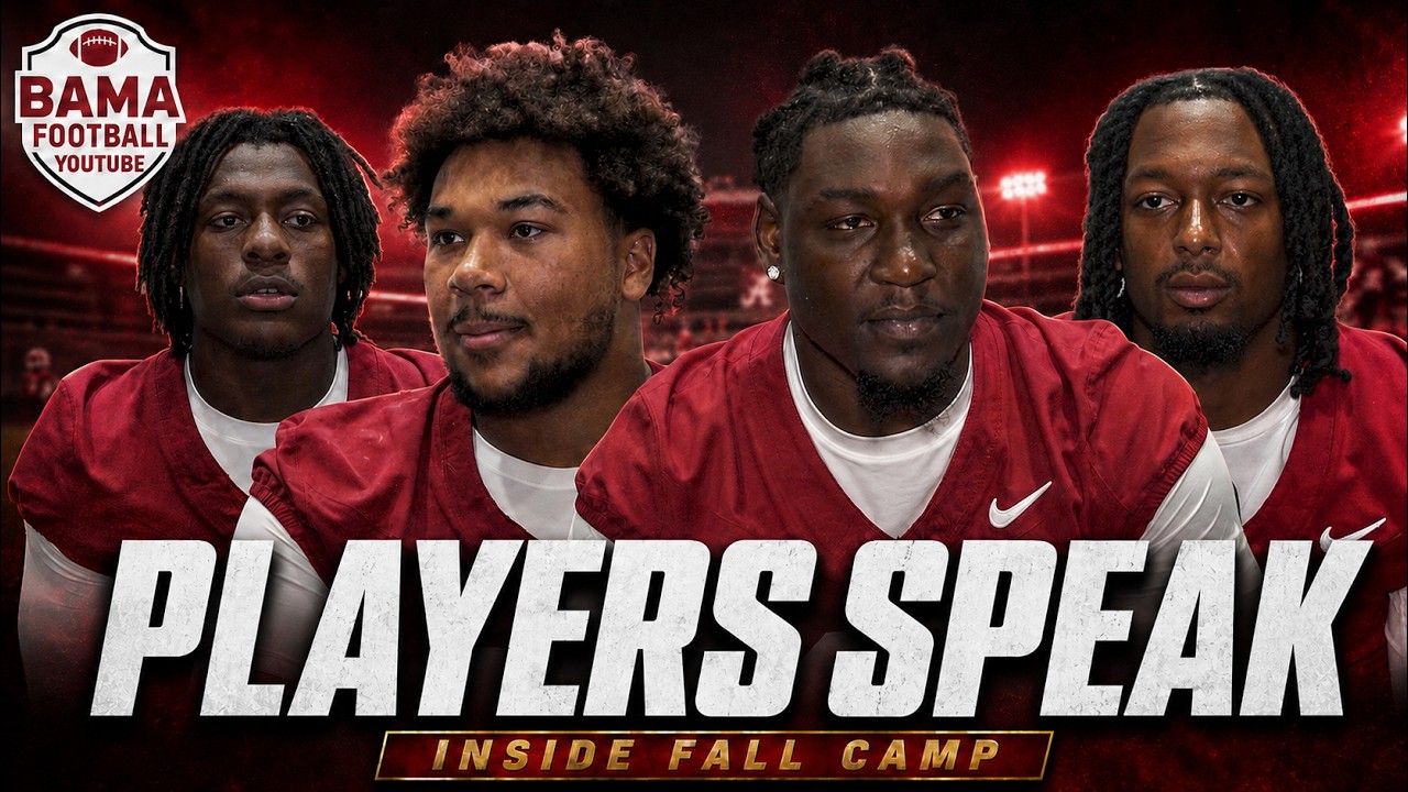 WATCH: Inside Alabama Fall Camp: Players Talk QB Battle, Emerging Stars & “Crazy” Defense