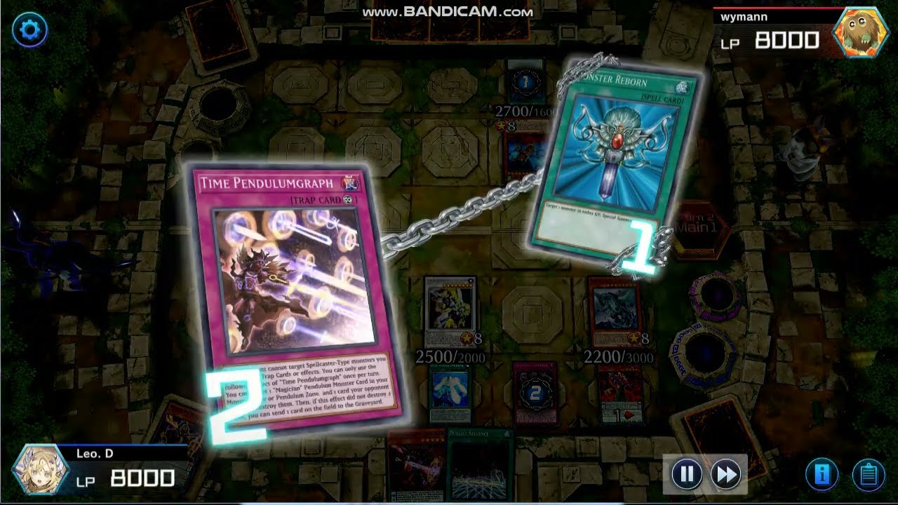 [YUGIOH MASTER DUEL] Time Pendulumgraph + Purple Poison Tips vs Monster Reborn + Baronne 