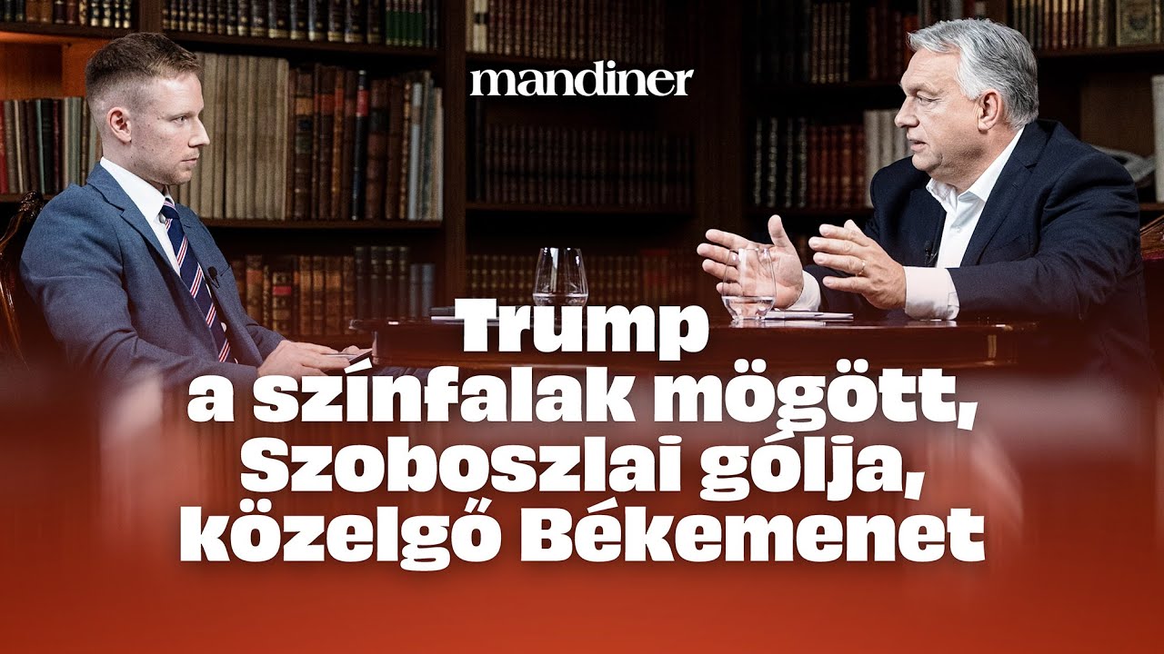 Jön az Orbán-Trump-találkozó – exkluzív miniszterelnöki bejelentés a Mandineren