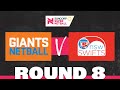 Giants v swifts  ssn 2022 round 8  full match  suncorp super netball