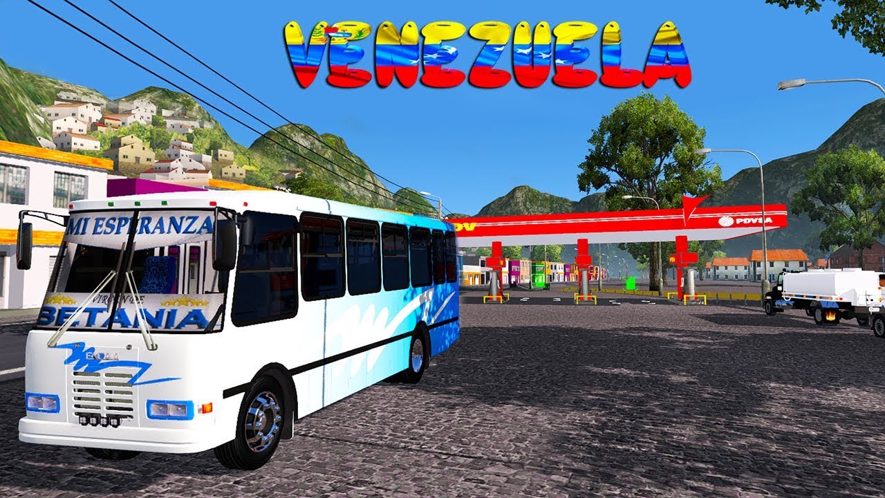 ETS2▶BUS Encava Ent-610 La Vida de un Conductor de Santiago De Trujillo MAPA Venezuela ETS2