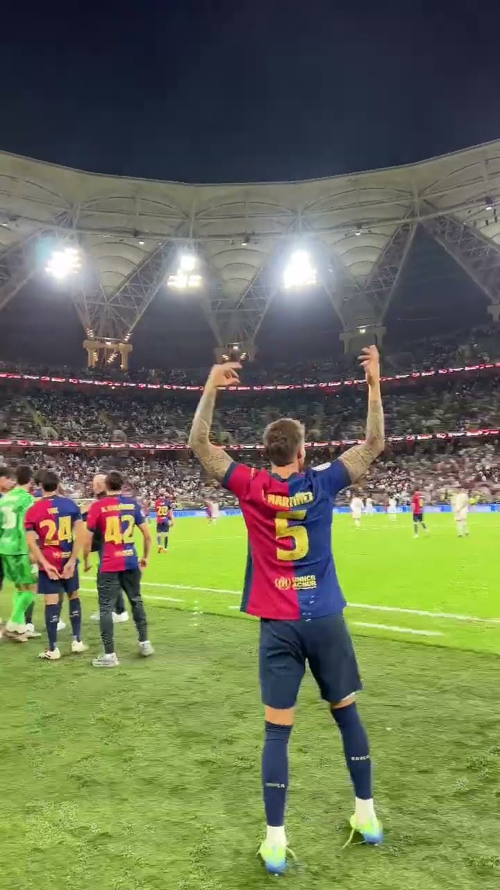 ? Just seconds before the final whistle...  #fcbarcelona #football #shorts