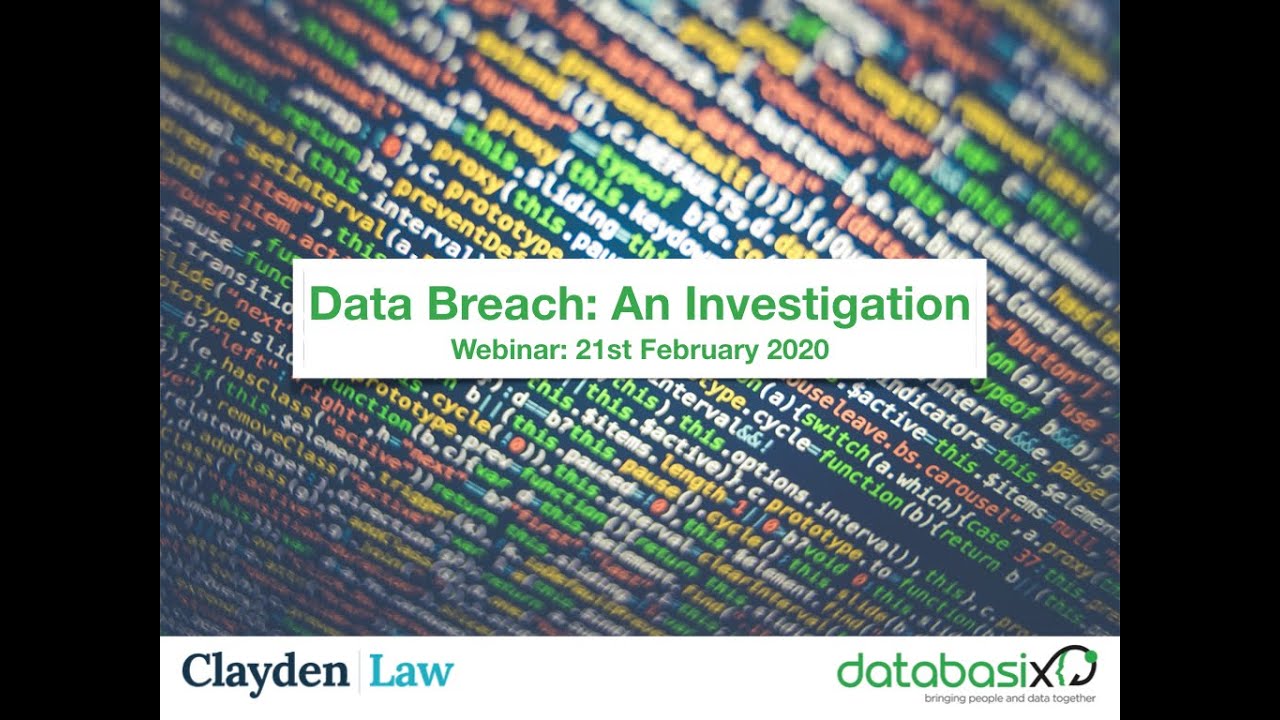 Data Breach An Investigation - YouTube