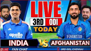 🔴LIVE: IND vs AFG 3rd ODI | INDIA vs AFGHANISTAN One Day Match Live match Today, Live Cricket Score screenshot 1
