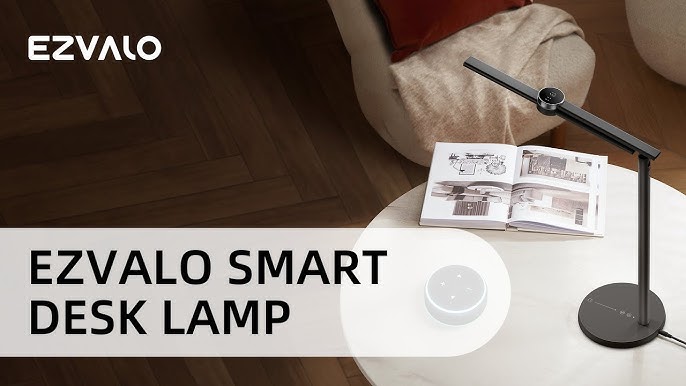 EZVALO Smart Desk Lamp with APP Control, Eye-Caring Auto-Dimming