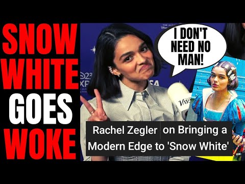 Another Woke DISASTER for Disney | Rachel Zegler MAN! Her Modern Snow White Doesn’t Need A Man!