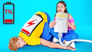 ANDAI PONSEL JADI MANUSIA || HP-ku Sahabatku! Situasi Lucu oleh 123 GO! CHALLENGE screenshot 5