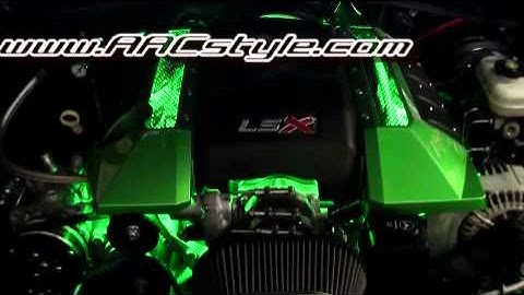 1969 Camaro Pro Touring ORACLE ColorSHIFT LED Halo Kit Demo by Advanced Automotive Concepts