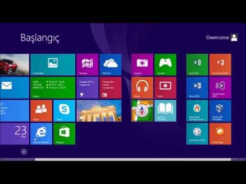 Windows 8 ve 8.1 in Farkları ( Aynı Ekranda )