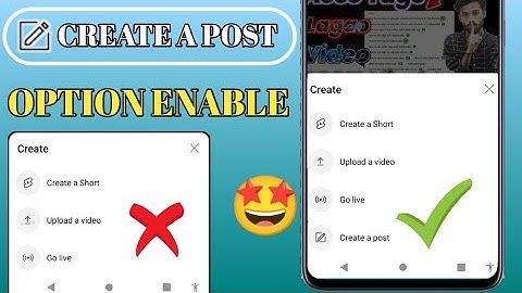 YouTube Channel Per Create A Post ka Option Enable Kaise Kare | How To Enable Create A Post