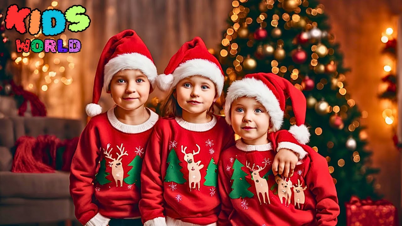 Jingle Bells 2025 🎄🎅🎆 | Jingle Bell Songs For Kids | KidsWorld ...