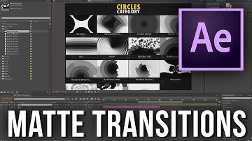 170 transitions Pack - How to use them in After Effects