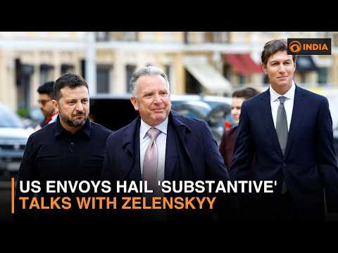 US envoys hail 'substantive' talks with Zelenskyy & more updates | DD India News Hour