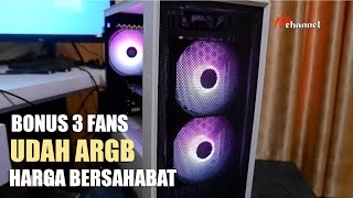 Casing Gaming Ini Termasuk Murah dng Fitur Komplet & Lengkap | bitfenix Novamesh SE TG 4x ARGB