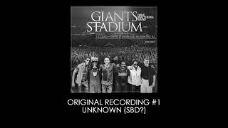 Dave Matthews Band - 2000.07.12 - Giants Stadium - E. Rutherford, NJ: original vs remastered