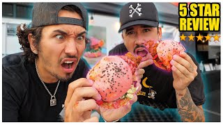 Eating At The Best Reviewed HOT Chicken Food Stand in Los Angeles (PINK CHICKEN SANDWICH?!)
