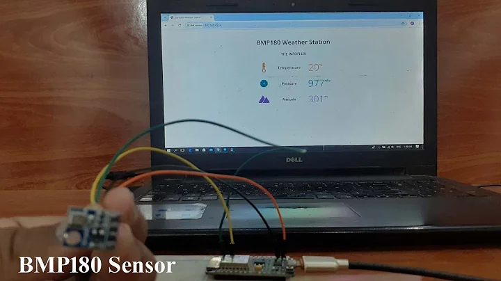 How to Create a BMP180 WebStation Using ESP8266 – Step by Step