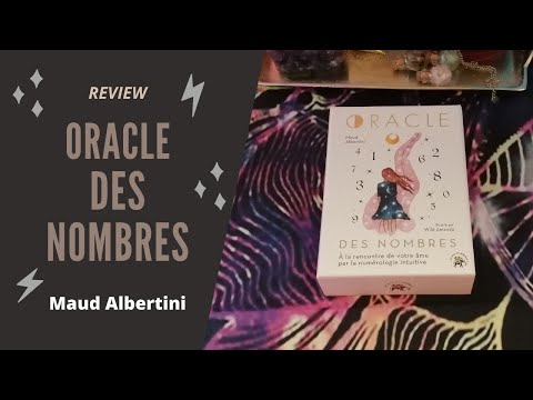 Oracle des Nombres de Maud Albertini - Review, présentation et tirage