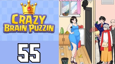 Crazy Brain Puzzle Level 55 Be Beautiful | Game Walkthrough