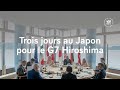 Trois jours au japon pour le g7 hiroshima