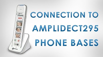 PHOTODECT295 - Connection to AMPLIDECT295 phone bases