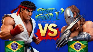 Street Fighter 2' - Champion Edition - FT5 - RAC | Flavio.Ryu VS BESTFIGHTER #sf2ce #fightcade