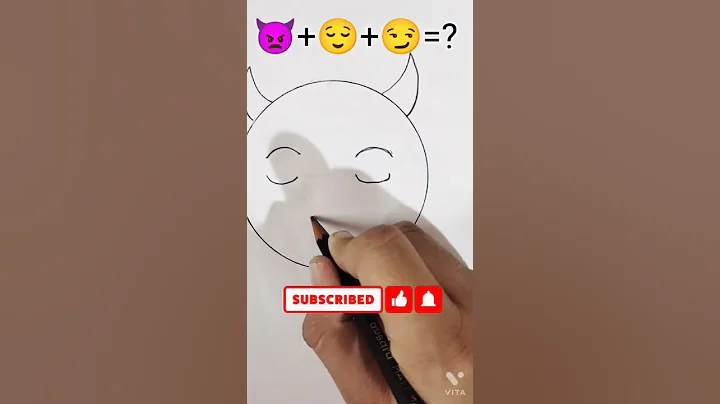 👿+😌+😏=? Emoji Mix Drawing #shorts #youtubeshorts #shortvideo #shortsfeed #tiktok