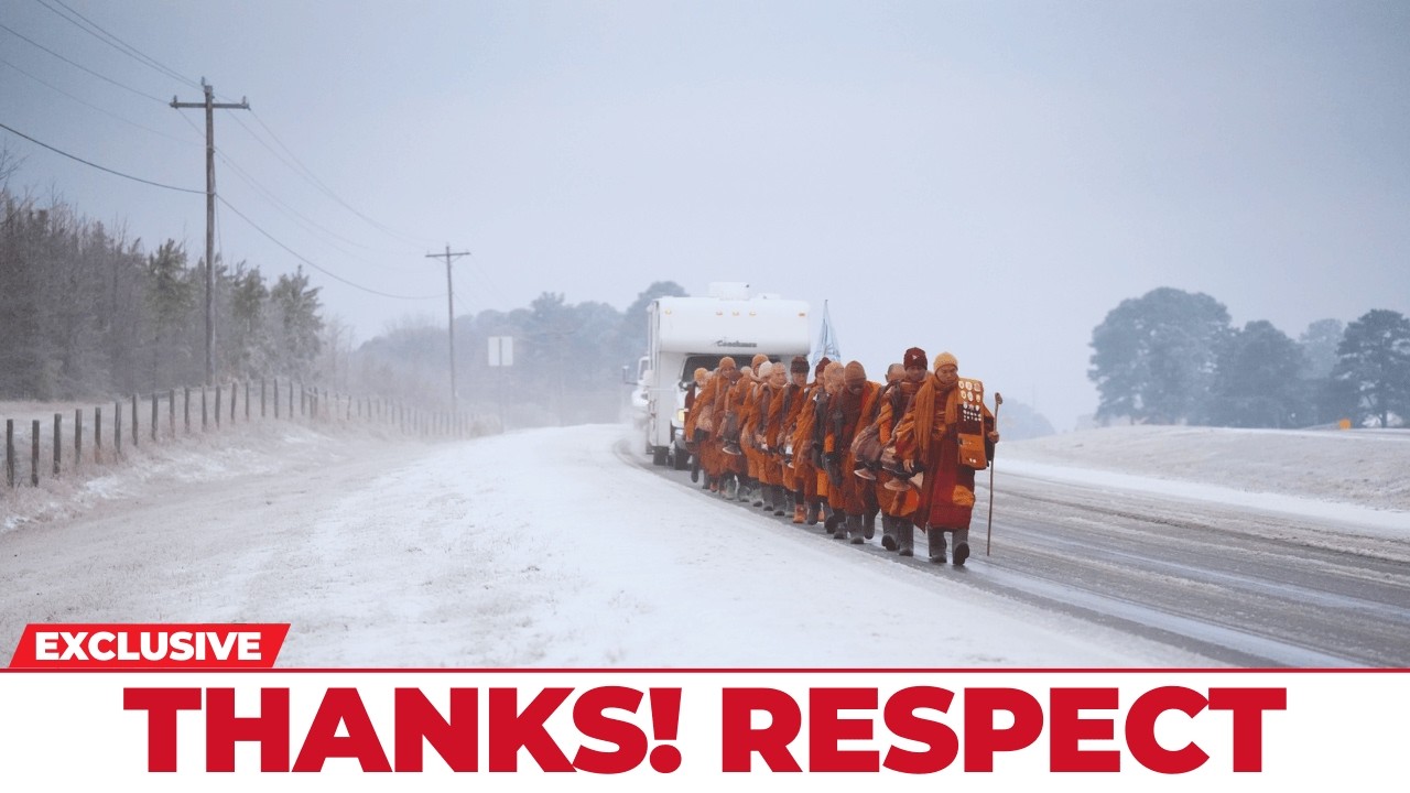 Thanks! Respect — The Response These Buddhist Monks Keep Receiving