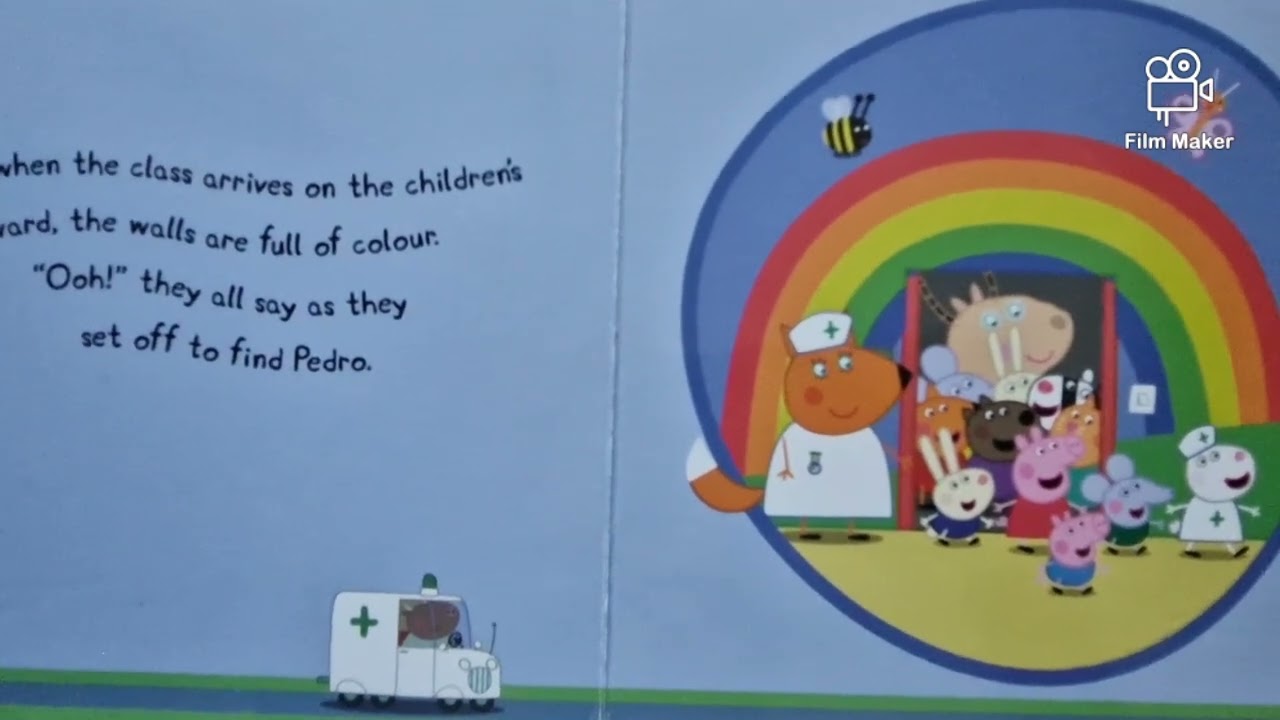 Peppa pig Peppa goes to hospital 