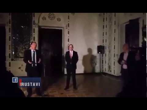 კულტურის მინისტრის გამოსვლის დროს შუქი ჩაქრა