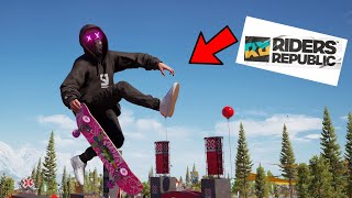 Riders Republic RAMP skateboarding CHILL (PS5 Gameplay)