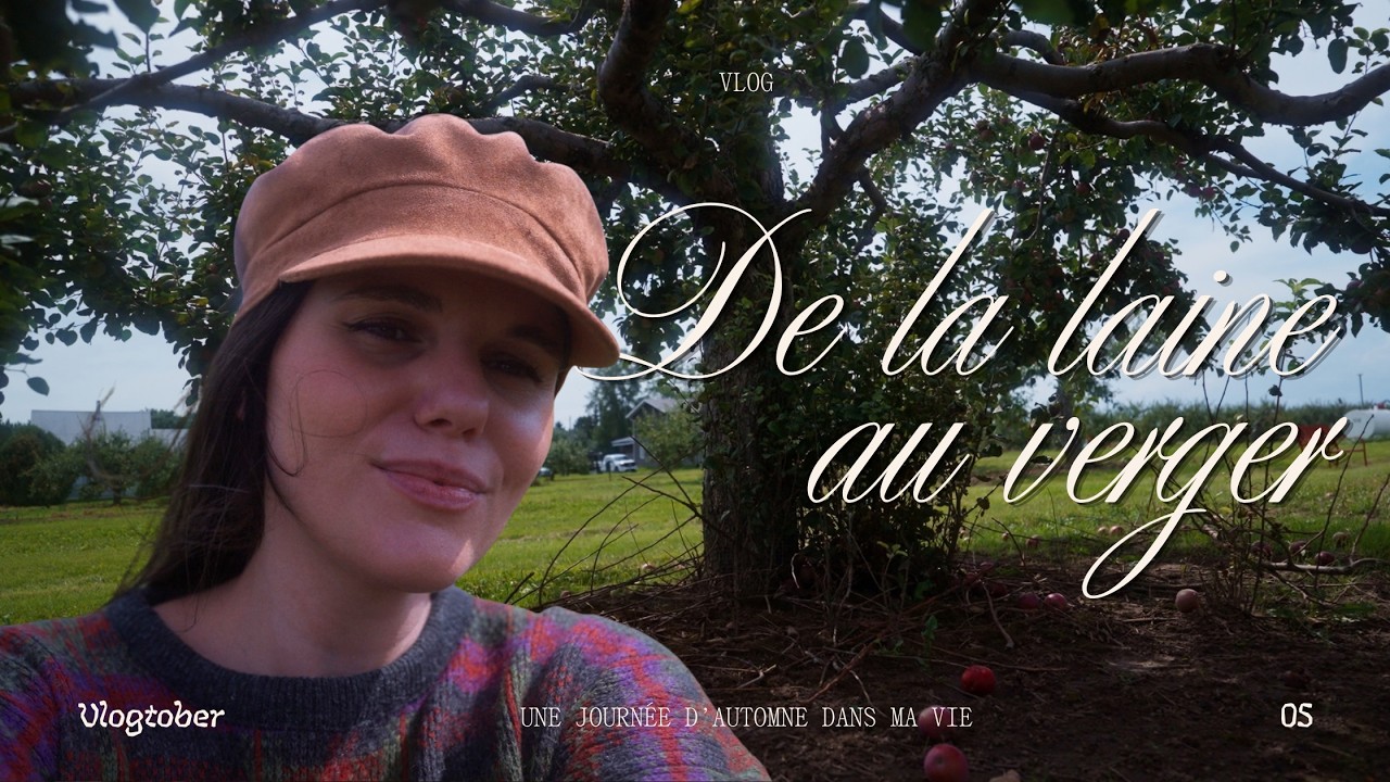 je visite un festival de laine au coeur d'un verger🍎🪡🧺 l'automne au québec est magnifique