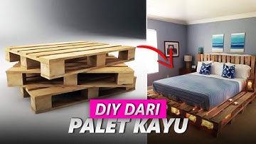 10 INSPIRASI FURNITURE KEKINIAN DARI PALET KAYU BEKAS