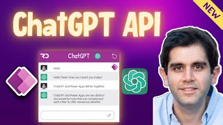 Introducing Open AI's ChatGPT API | Build Power App & use Chat GPT API screenshot 5