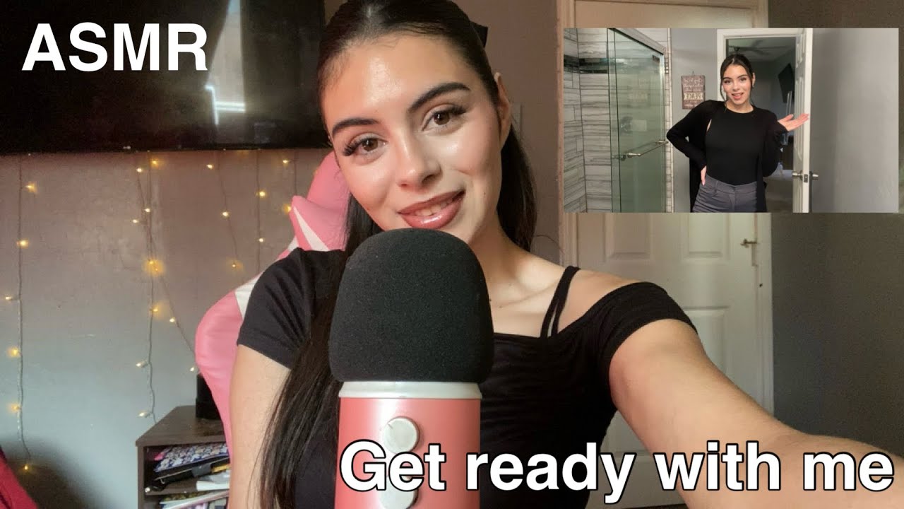 Asmr|| Get ready with me for work💕