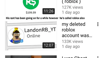 WHY WAS LANDONRB BANNED? | Roblox Answers