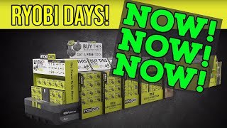 Ryobi Days Launches Early LIKE TODAY PEOPLE