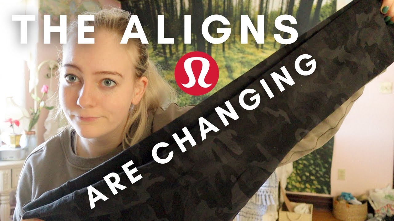 did lululemon change align fabric