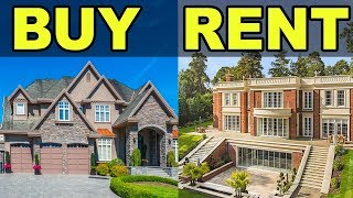 Which is Cheaper: BU¥ING or RENTING a house? (DEBUNKED)