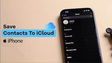 Hoe kan ik iPhone-contacten opslaan in iCloud?