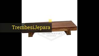 Meja Cafe dan Restorant Kayu Trembesi