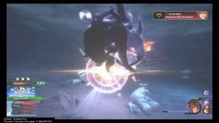 Kingdom Hearts 3 Epic Battle with Sköll! Level 20 Capped