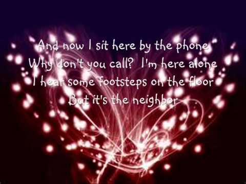 Tonight so cold inside my room Instrumental/Lyrics
