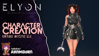 Elyon Beta - Character Creation