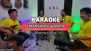 EMANSIPASI WANITA KARAOKE NADA COWOK Rhoma Irama