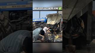 BULLDOZER EXCEL WORK TOTALLY COMPLETED ✅ // #NISHU DESHWAL 💔 #automobile#nishudeshwal#viral#shorts