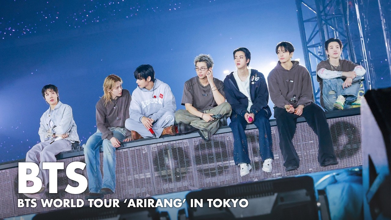 BTS Brings 'ARIRANG' World Tour to Tokyo with Spectacular Performance