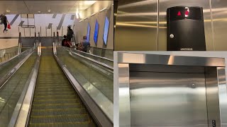 elevators at Toronto island airport