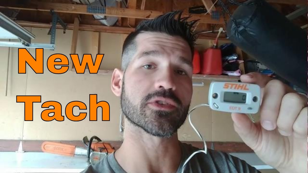 Using the Stihl EDT 9 Tachometer on Stihl 028 Chainsaws 